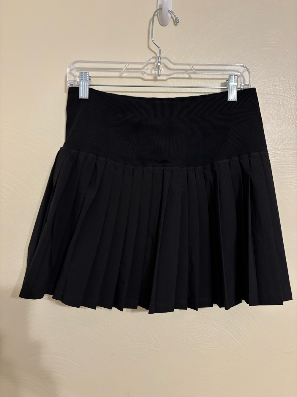 JoyLab Black Pleated Athletic Tennis Golf Skort Skirt L